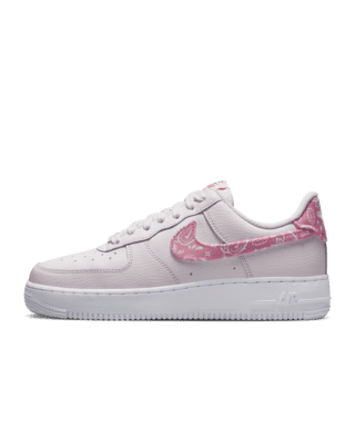 Pink nike shops air force 1 suede